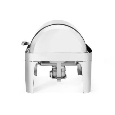 Chafing Rolltop, GN 1/1, HENDI, 9L, 660x490x(H)460mm | 470305
